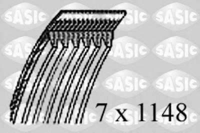 SASIC 1776094 -  Поликлиновой ремень