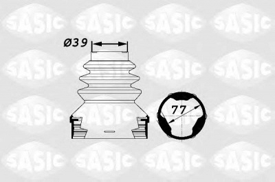 SASIC 1900002 -  Комплект пыльника, приводной вал