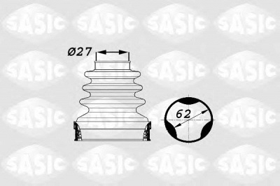 SASIC 1900014 -  Комплект пыльника, приводной вал