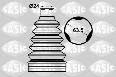 SASIC 1904007 -  Комплект пыльника, приводной вал