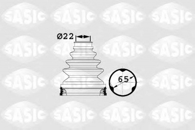 SASIC 1906018 -  Комплект пыльника, приводной вал