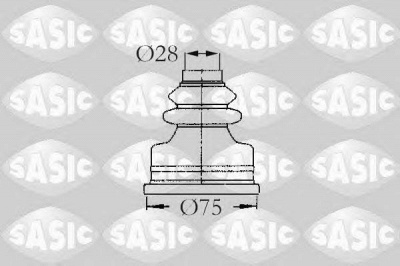 SASIC 2873773 -  Комплект пыльника, приводной вал