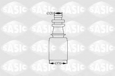 SASIC 2873833 -  Комплект пыльника, приводной вал