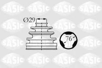 SASIC 2873883 -  Комплект пыльника, приводной вал