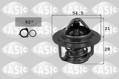 SASIC 3304013 -  Термостат, охлаждающая жидкость