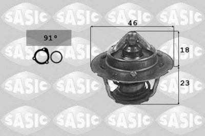 SASIC 3306007 -  Термостат, охлаждающая жидкость