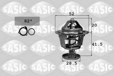 SASIC 3306033 -  Термостат, охлаждающая жидкость