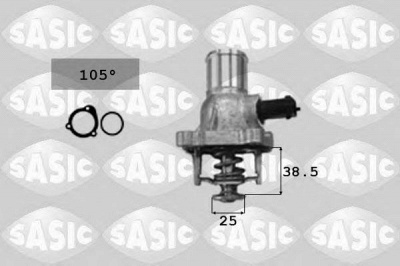 SASIC 3306054 -  Термостат, охлаждающая жидкость