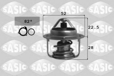 SASIC 3306062 -  Термостат, охлаждающая жидкость