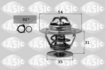 SASIC 3306067 -  Термостат, охлаждающая жидкость
