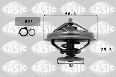 SASIC 3306074 -  Термостат, охлаждающая жидкость