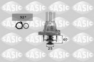 SASIC 3306089 -  Термостат, охлаждающая жидкость
