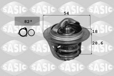 SASIC 3306091 -  Термостат, охлаждающая жидкость