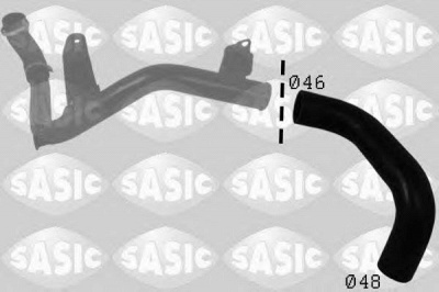 SASIC 3336012 -  Трубка нагнетаемого воздуха