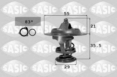 SASIC 3381231 -  Термостат, охлаждающая жидкость