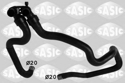 SASIC 3400051 -  Шланг радиатора