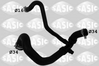 SASIC 3400199 -  Шланг радиатора