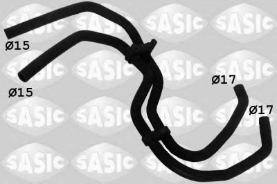 SASIC 3404091 -  Шланг радиатора