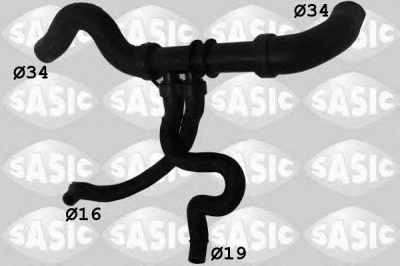 SASIC 3404101 -  Шланг радиатора