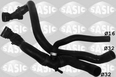 SASIC 3406119 -  Шланг радиатора