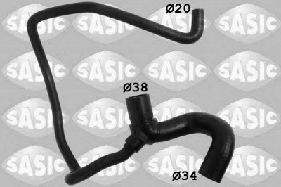 SASIC 3406258 -  Шланг радиатора