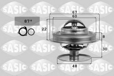 SASIC 4000356 -  Термостат, охлаждающая жидкость