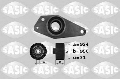 SASIC 4000803 -  Паразитный / Ведущий ролик, зубчатый ремень