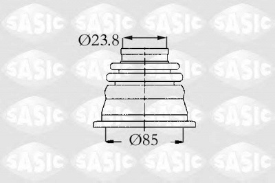 SASIC 4003419 -  Комплект пыльника, приводной вал