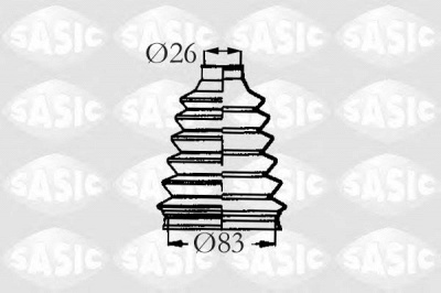 SASIC 4003460 -  Комплект пыльника, приводной вал