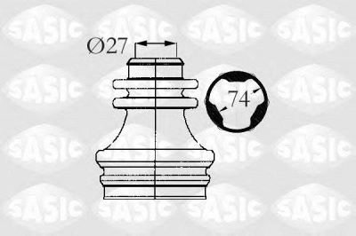 SASIC 4003472 -  Комплект пыльника, приводной вал