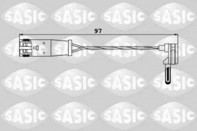 SASIC 6236002 -  Сигнализатор, износ тормозных колодок