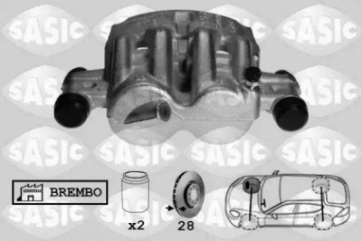 SASIC 6500063 -  Тормозной суппорт