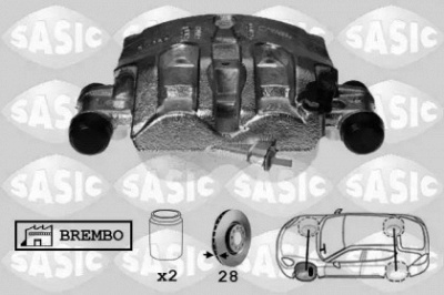 SASIC 6506172 -  Тормозной суппорт
