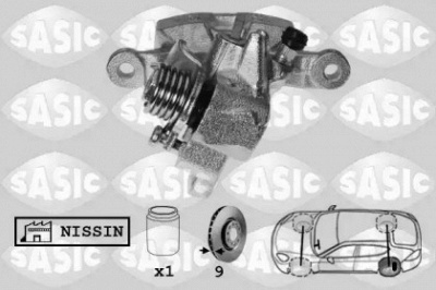 SASIC 6506200 -  Тормозной суппорт