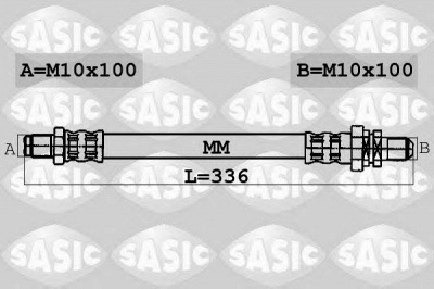 SASIC 6606029 -  Тормозной шланг