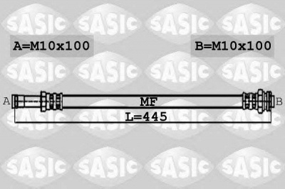 SASIC 6606067 -  Тормозной шланг