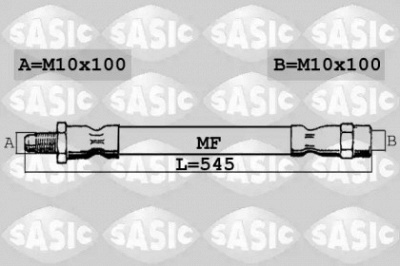 SASIC 6606098 -  Тормозной шланг