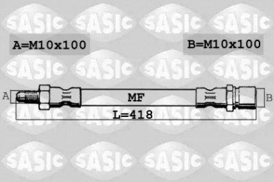 SASIC 6606122 -  Тормозной шланг