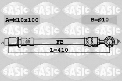 SASIC 6606175 -  Тормозной шланг