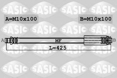 SASIC 6606177 -  Тормозной шланг