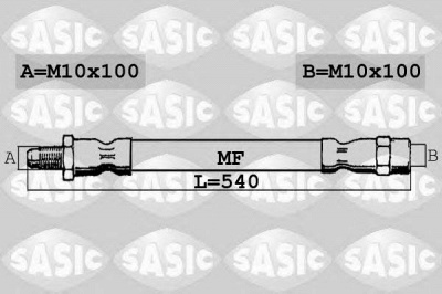 SASIC 6606183 -  Тормозной шланг