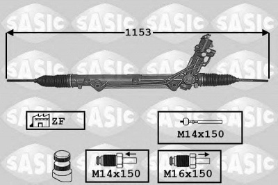 SASIC 7006017 -  Рулевой механизм