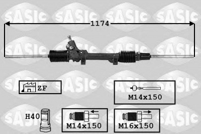 SASIC 7006021 -  Рулевой механизм