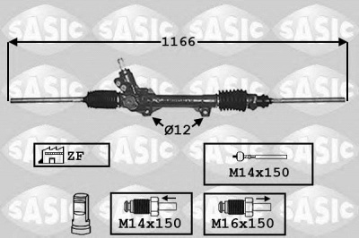 SASIC 7006022 -  Рулевой механизм