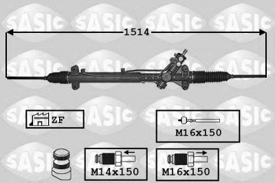 SASIC 7006048 -  Рулевой механизм