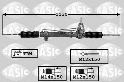 SASIC 7006057 -  Рулевой механизм