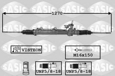 SASIC 7006064 -  Рулевой механизм
