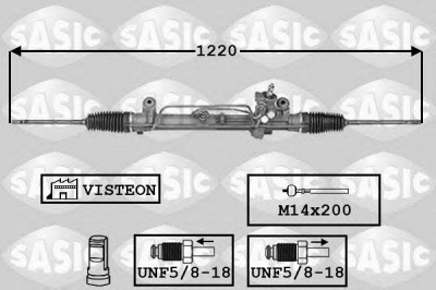 SASIC 7006068 -  Рулевой механизм