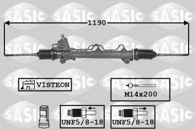 SASIC 7006069 -  Рулевой механизм