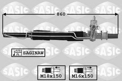SASIC 7006074 -  Рулевой механизм